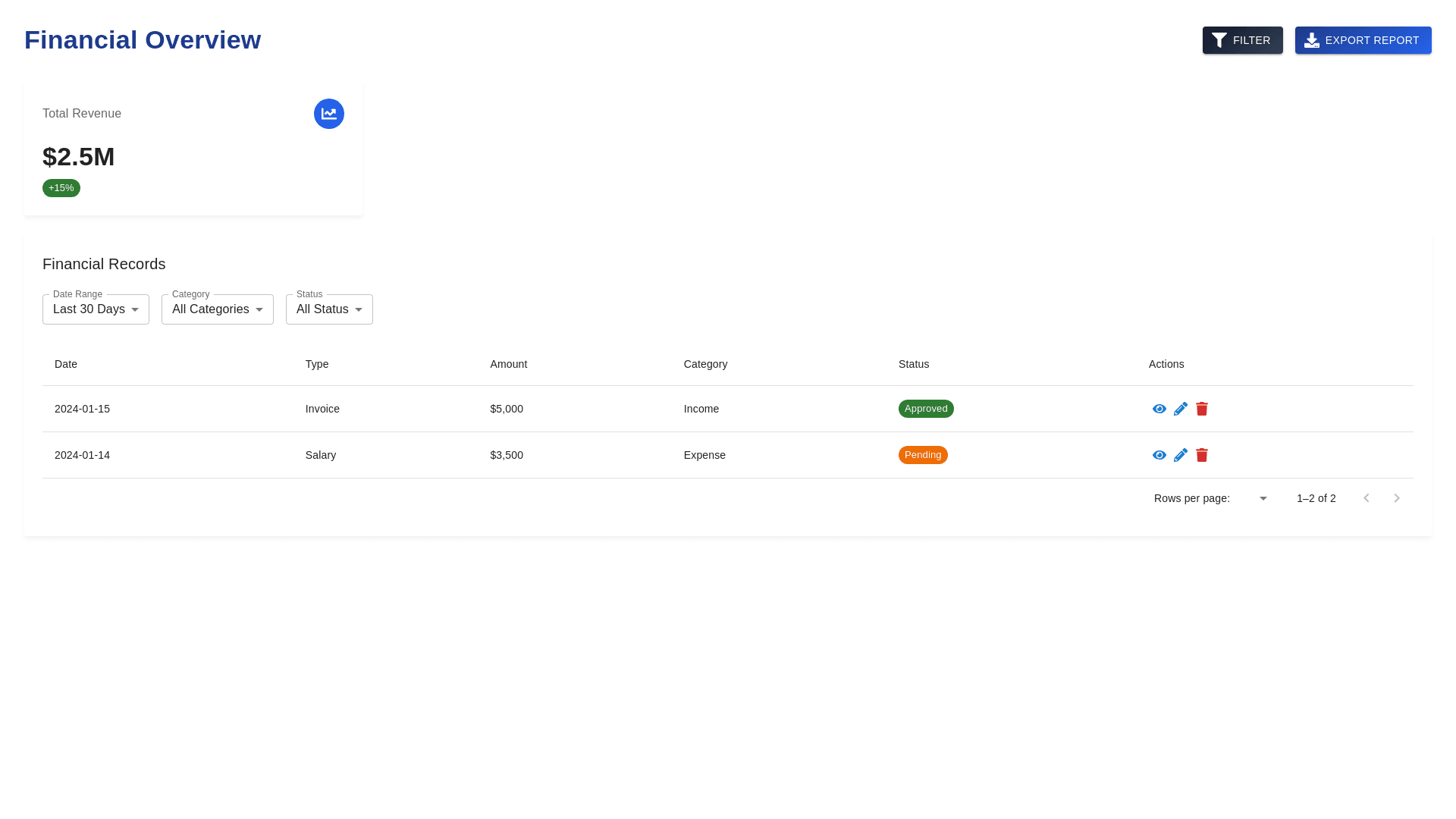 Component Preview