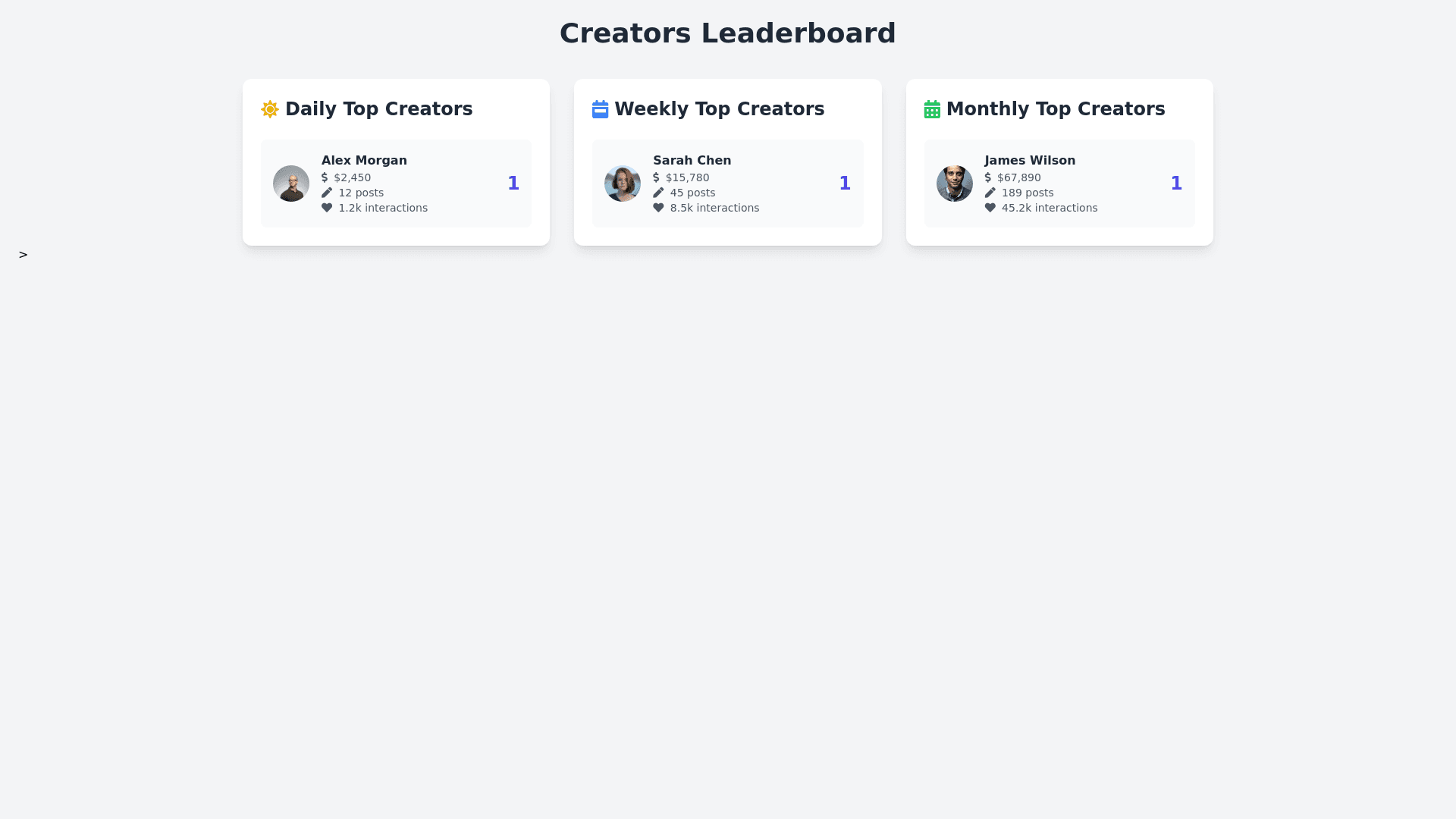 Component Preview
