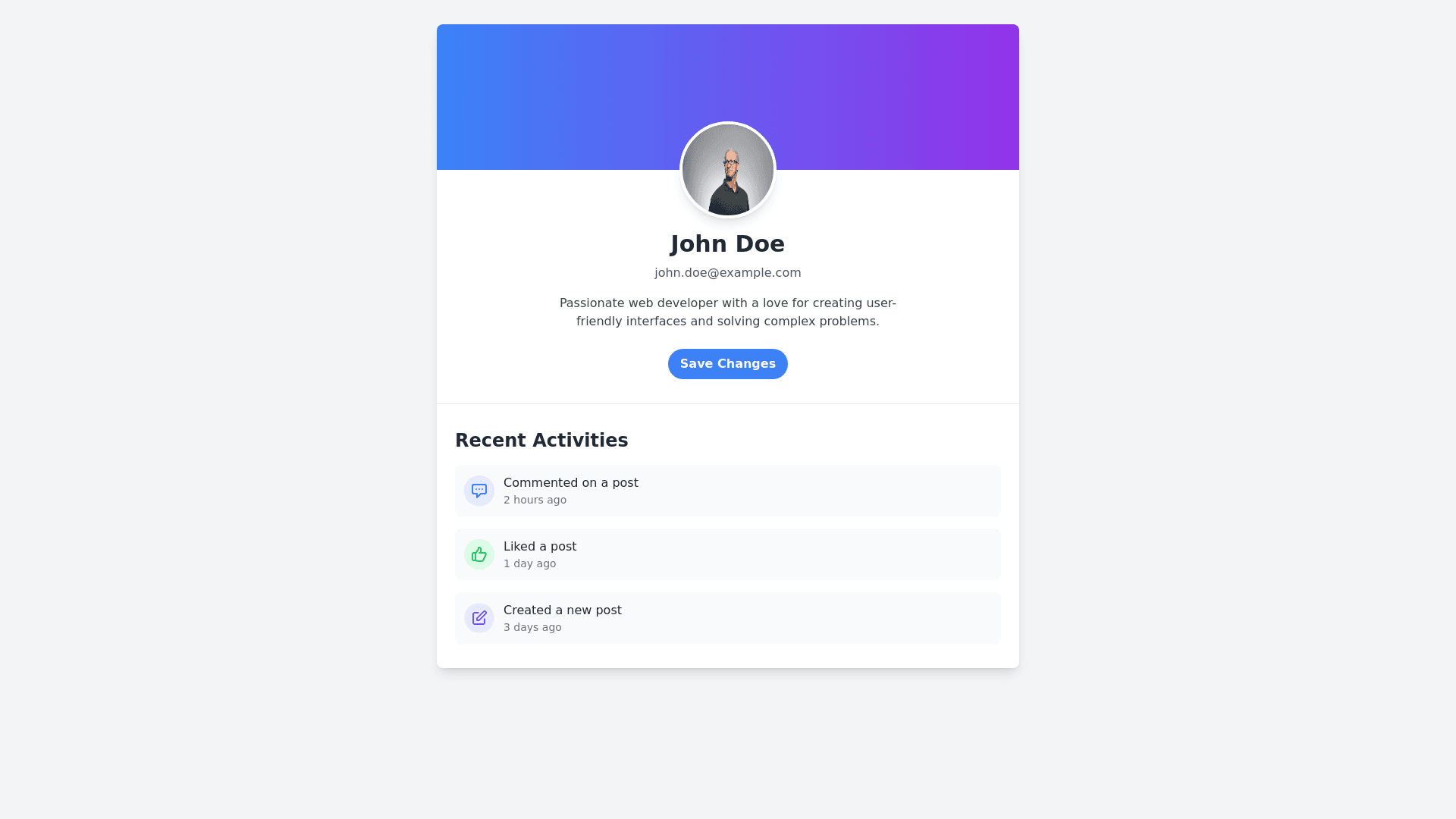 Component Preview