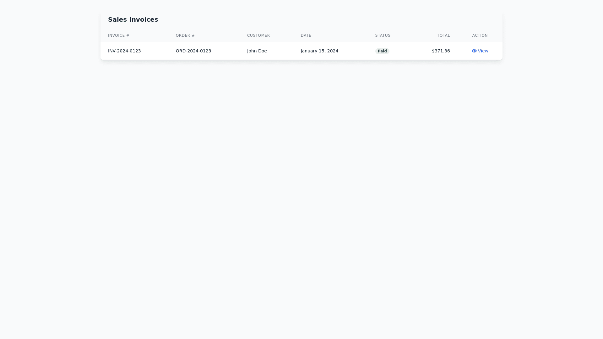 Component Preview