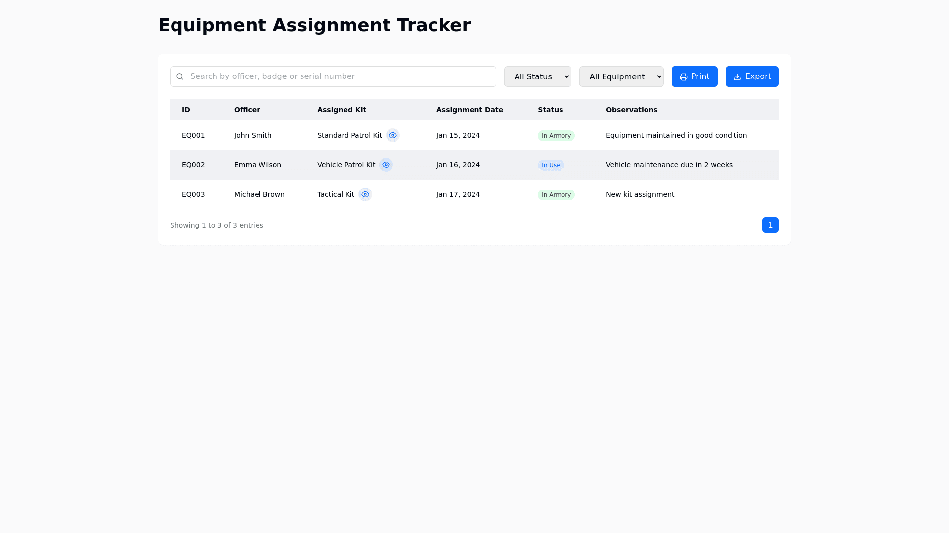 Component Preview