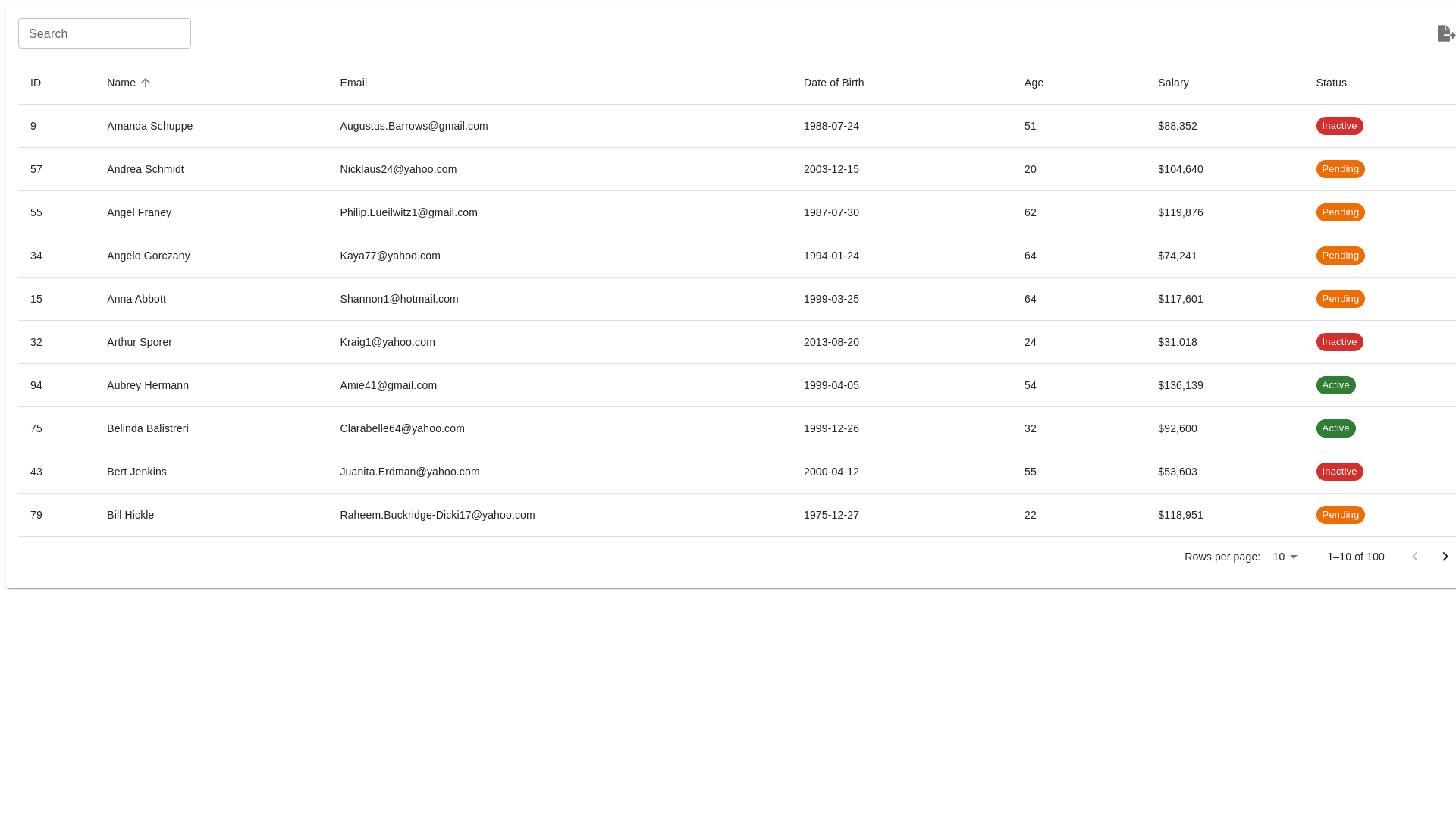 Component Preview