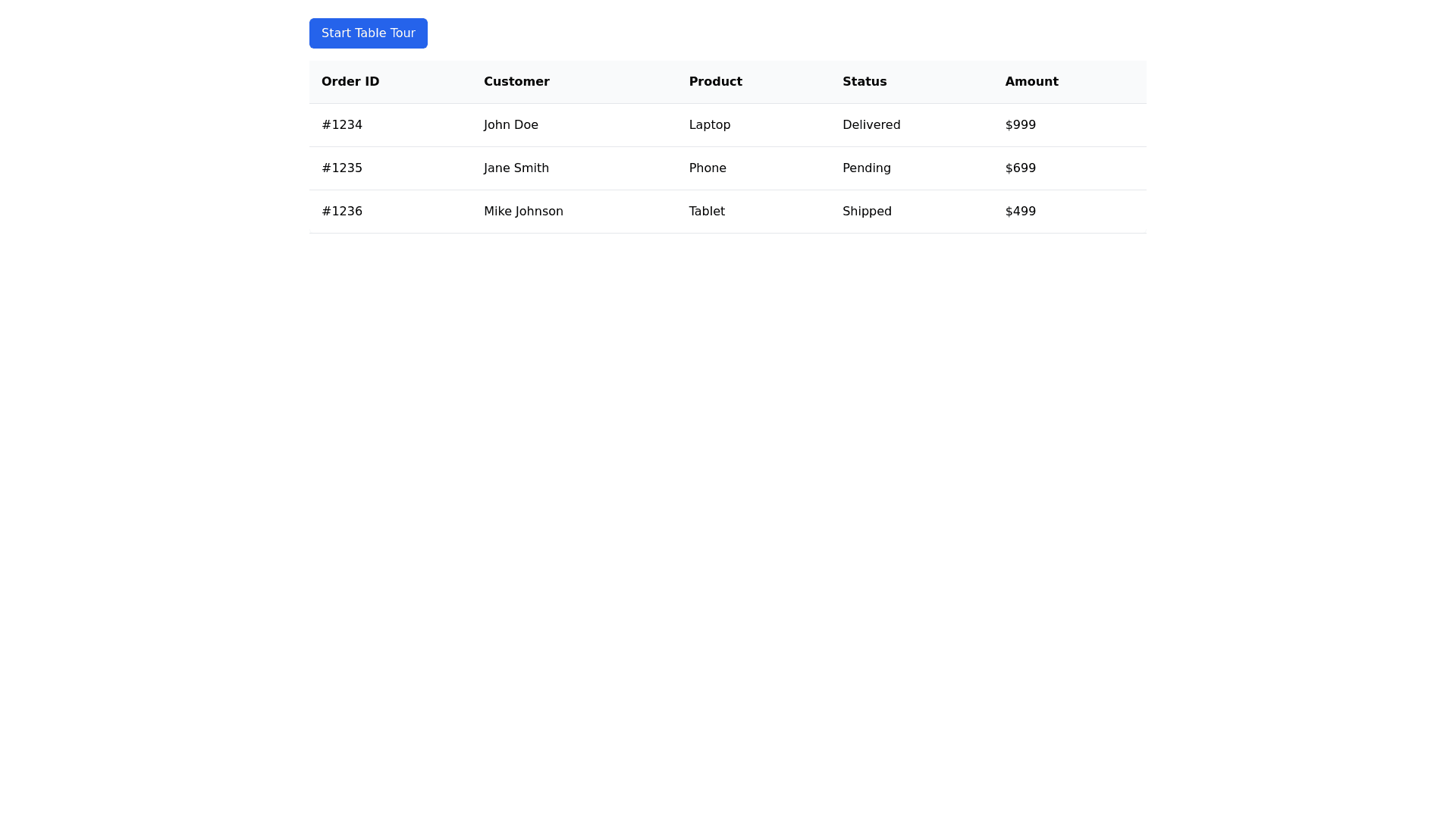 Component Preview