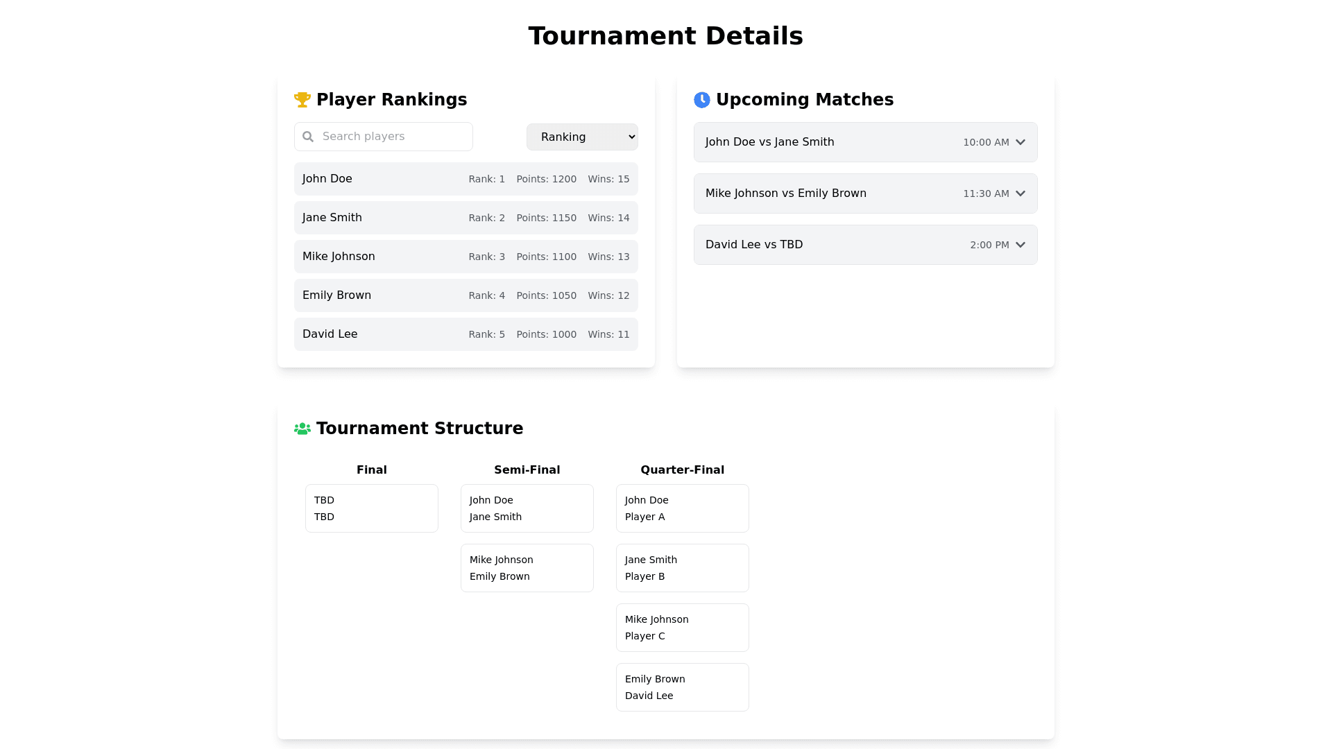 Component Preview