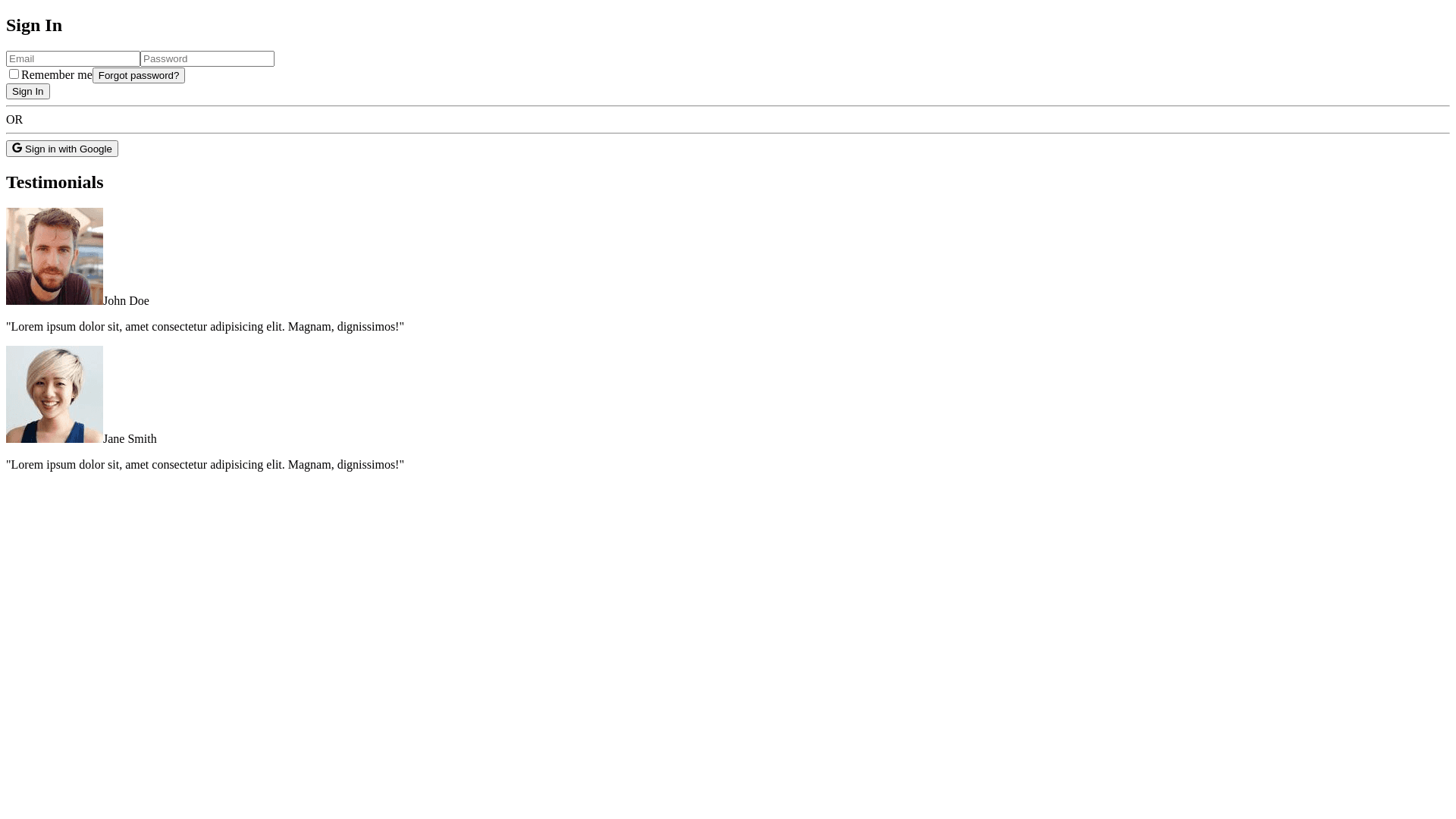Component Preview