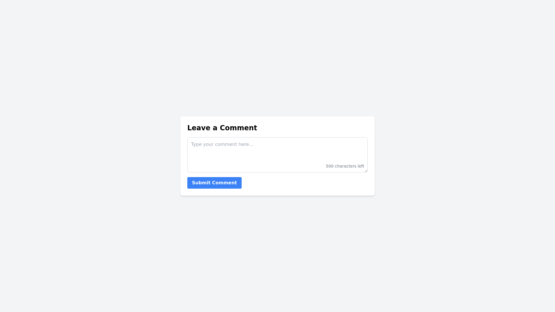 Component Preview
