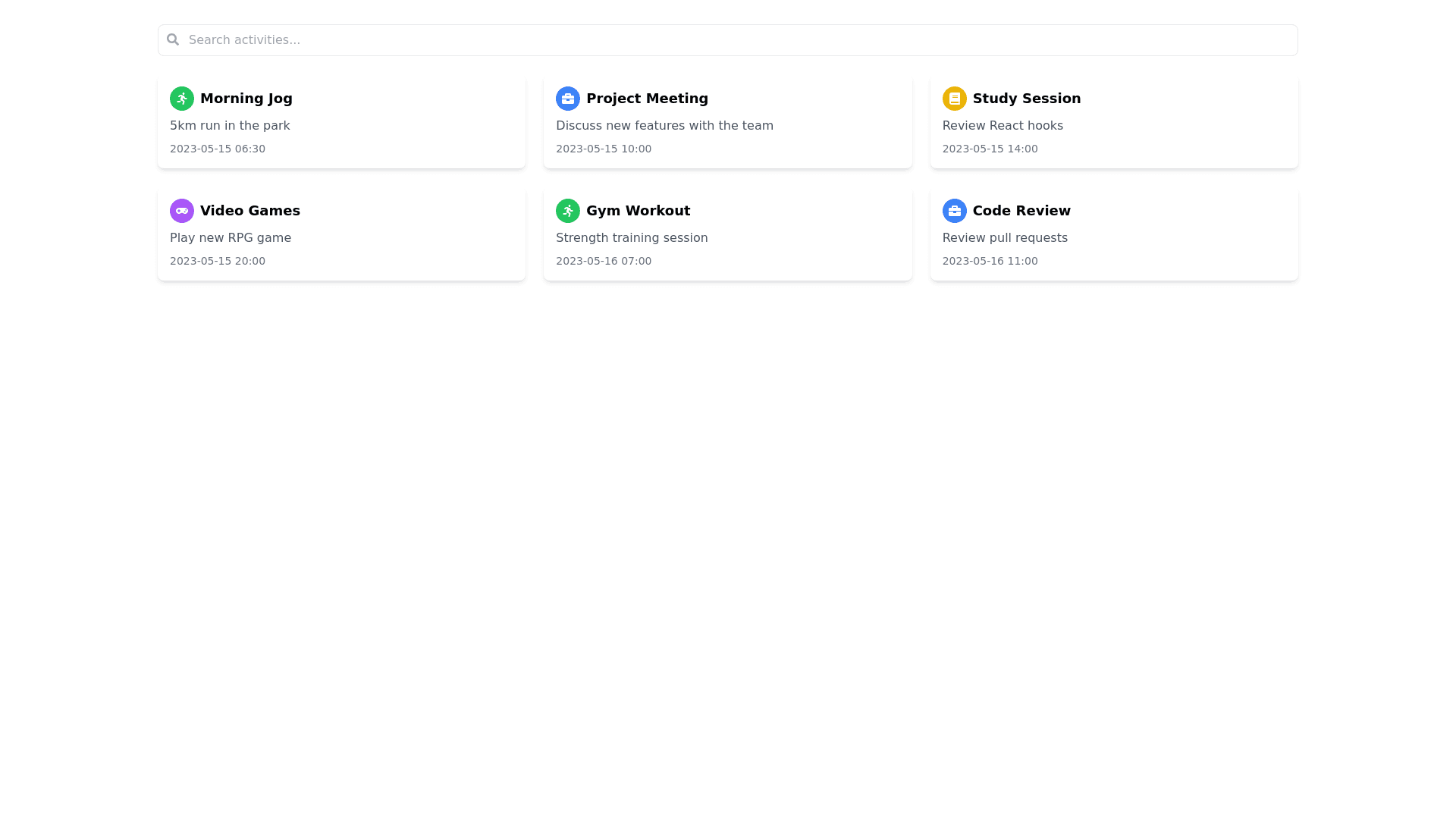 Component Preview