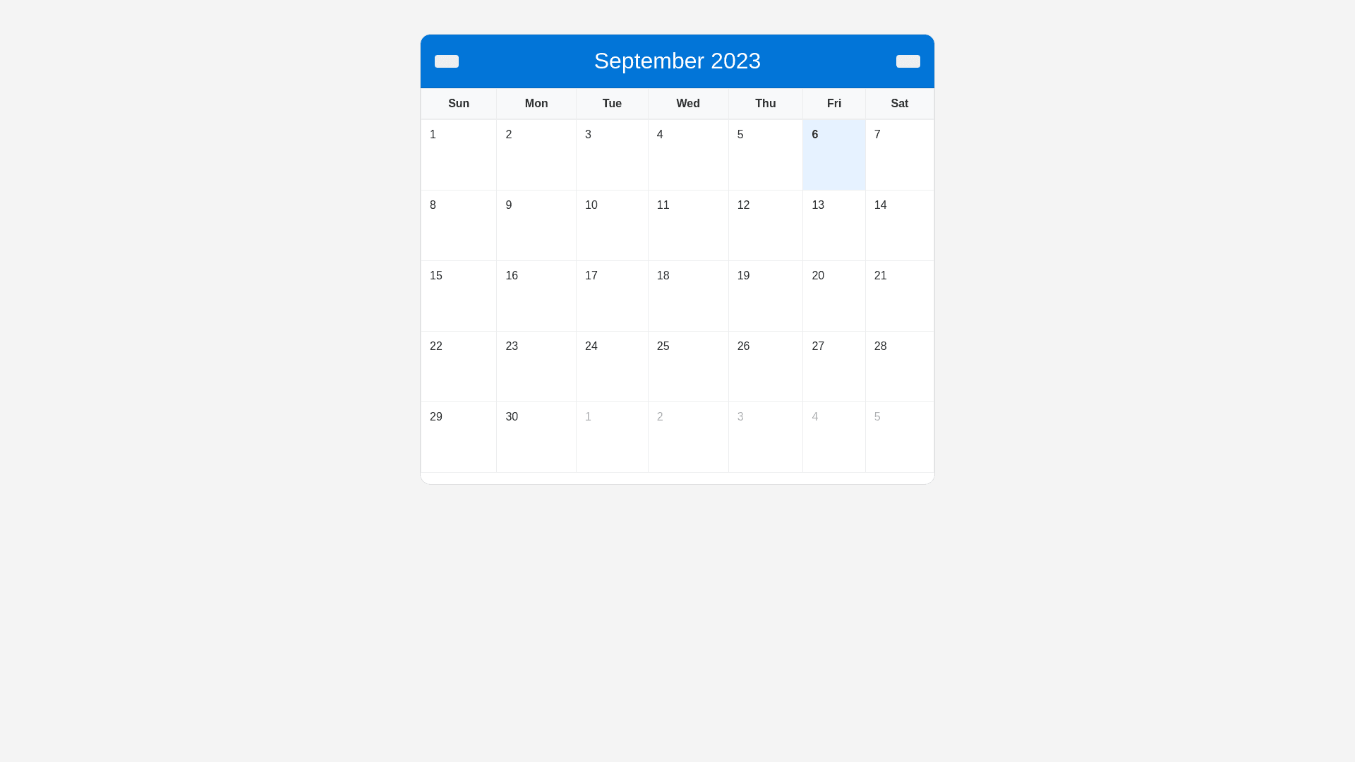 Component Preview