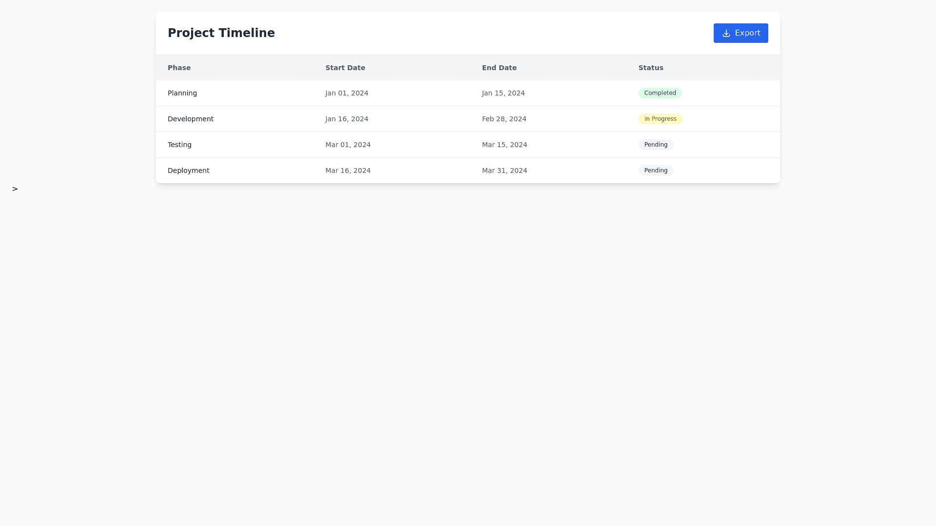 Component Preview