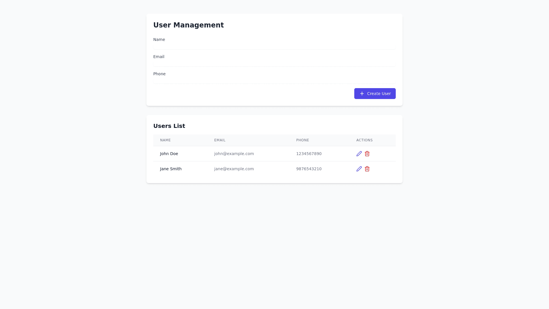 Component Preview