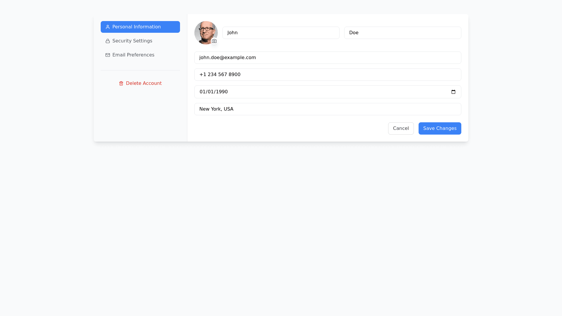 Component Preview