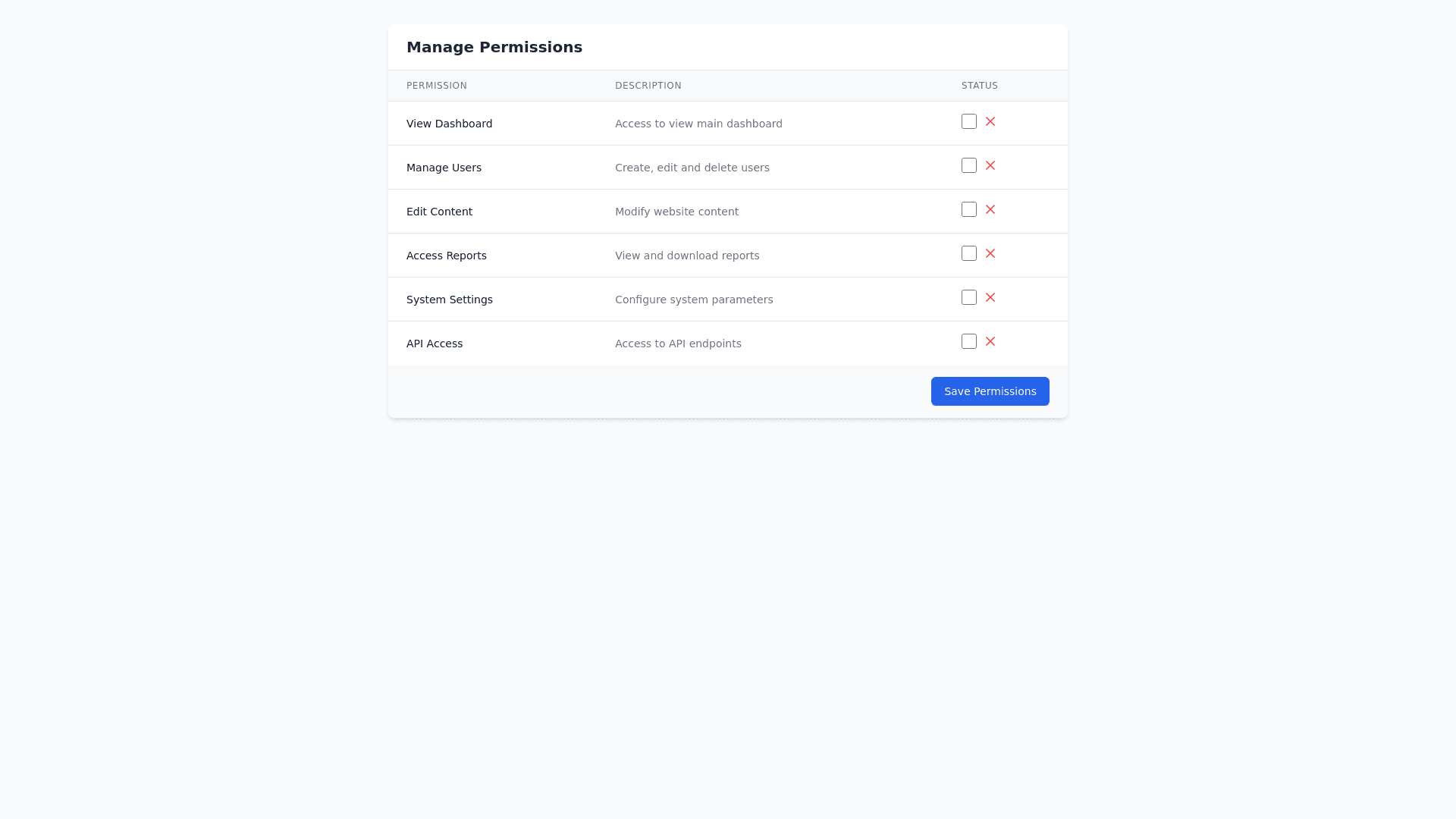 Component Preview