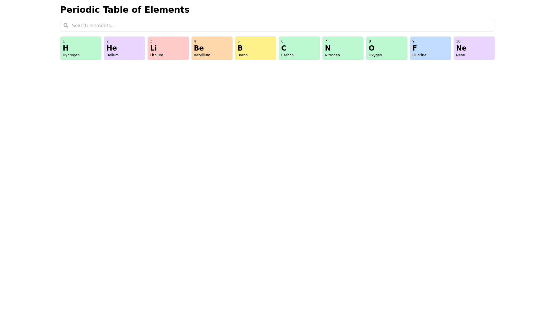 Component Preview