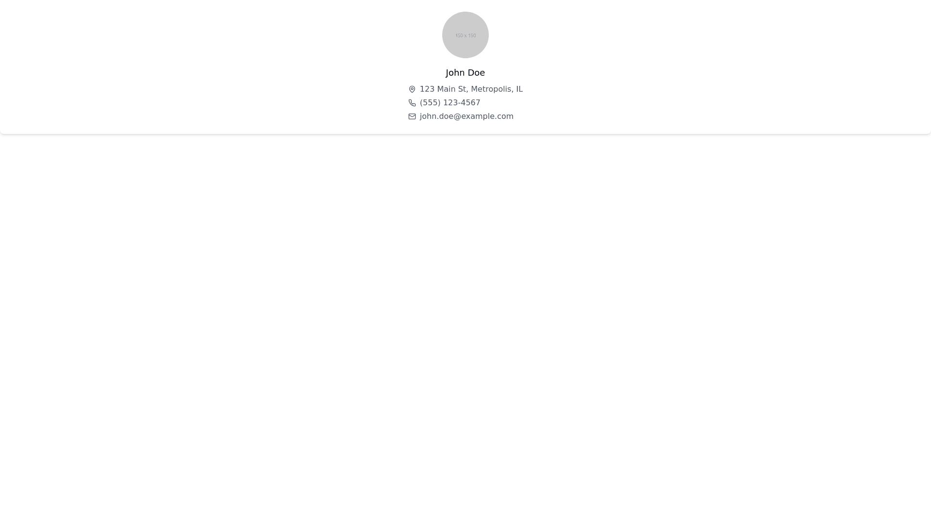 Component Preview