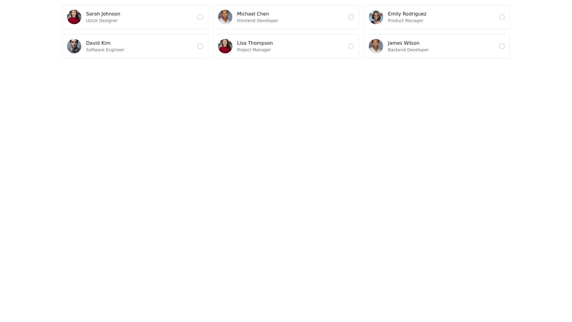 Component Preview