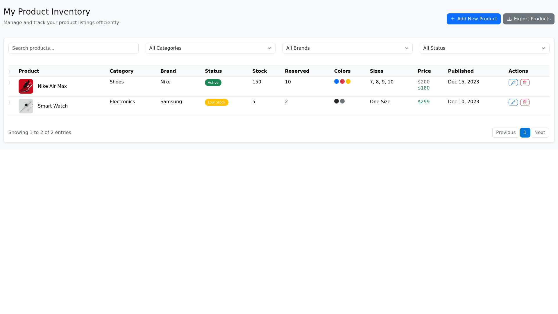 Component Preview