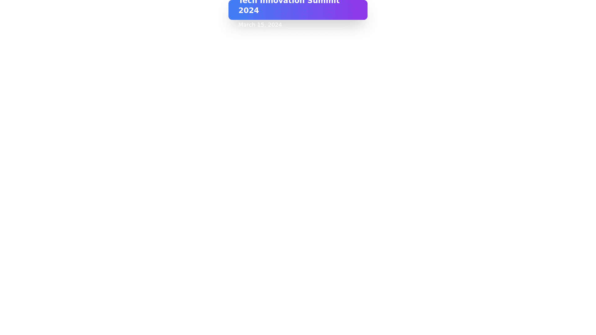 Component Preview