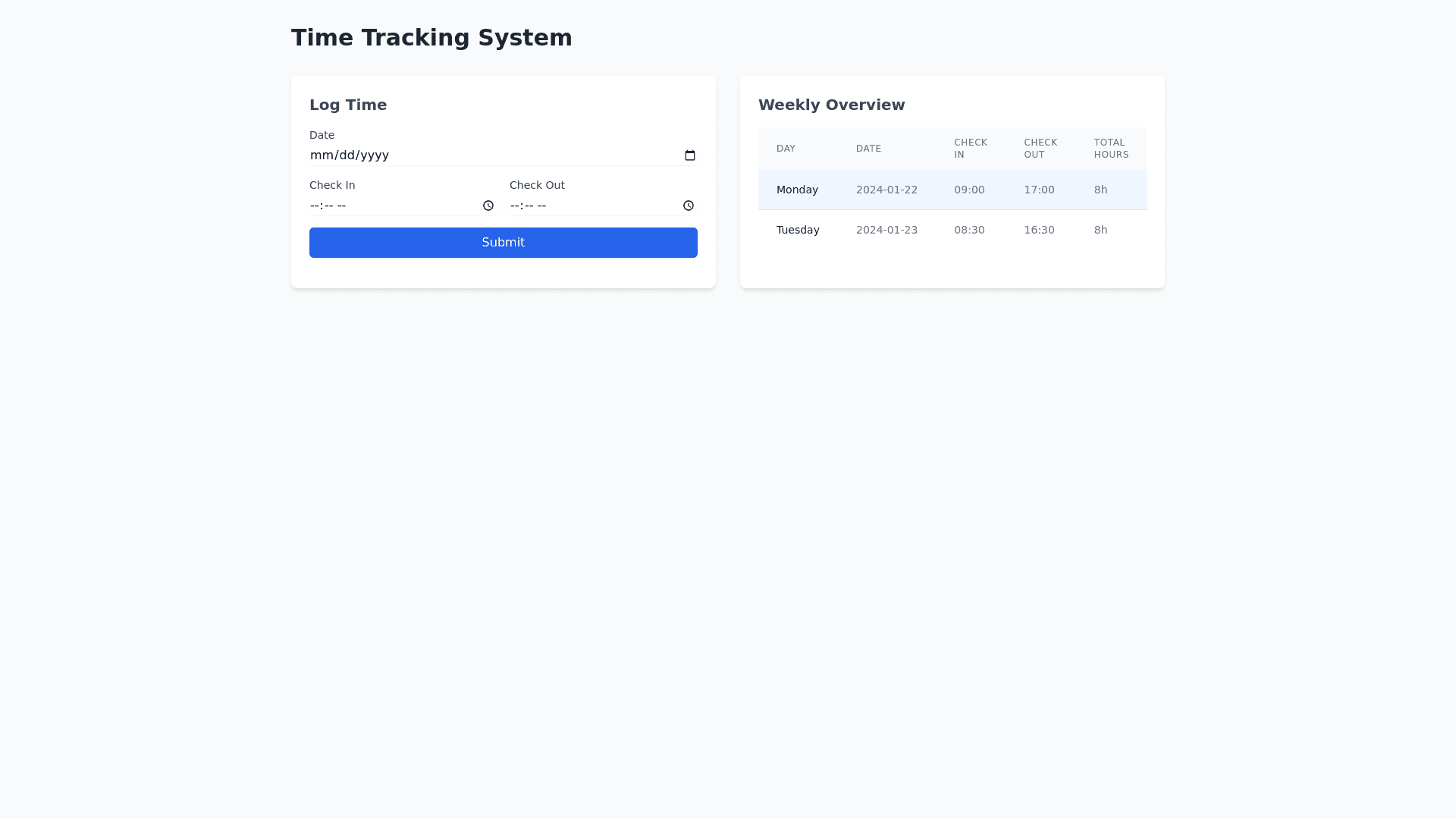 Component Preview