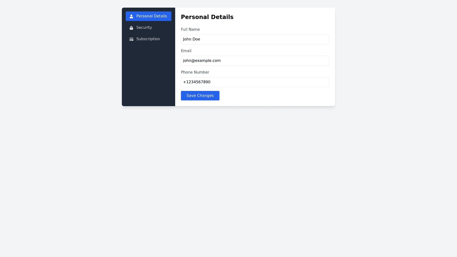 Component Preview