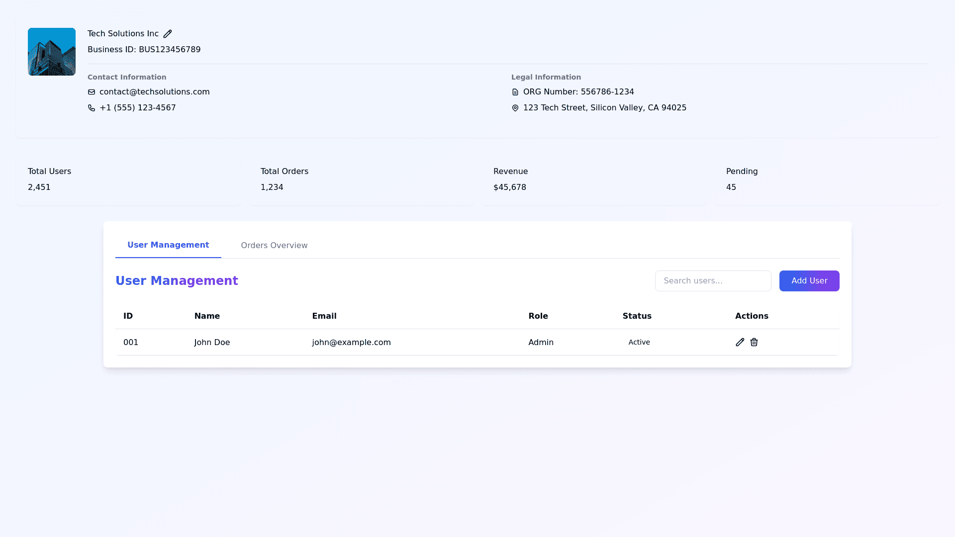 Component Preview