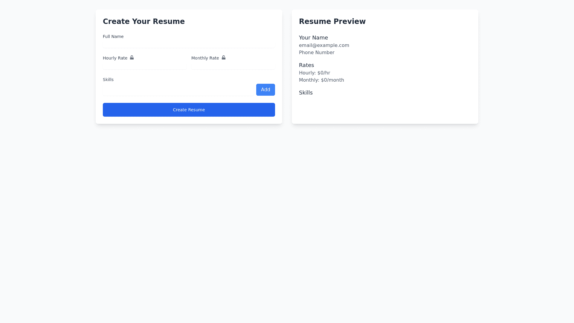 Component Preview