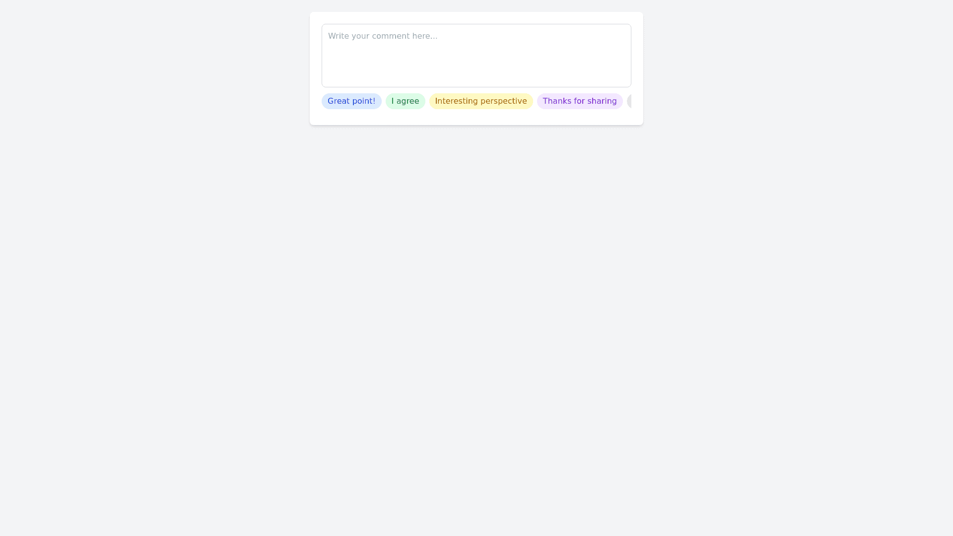 Component Preview