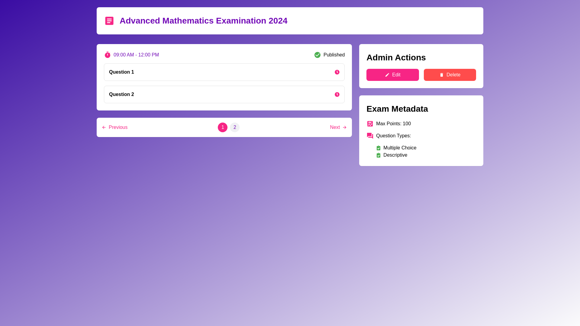 Component Preview
