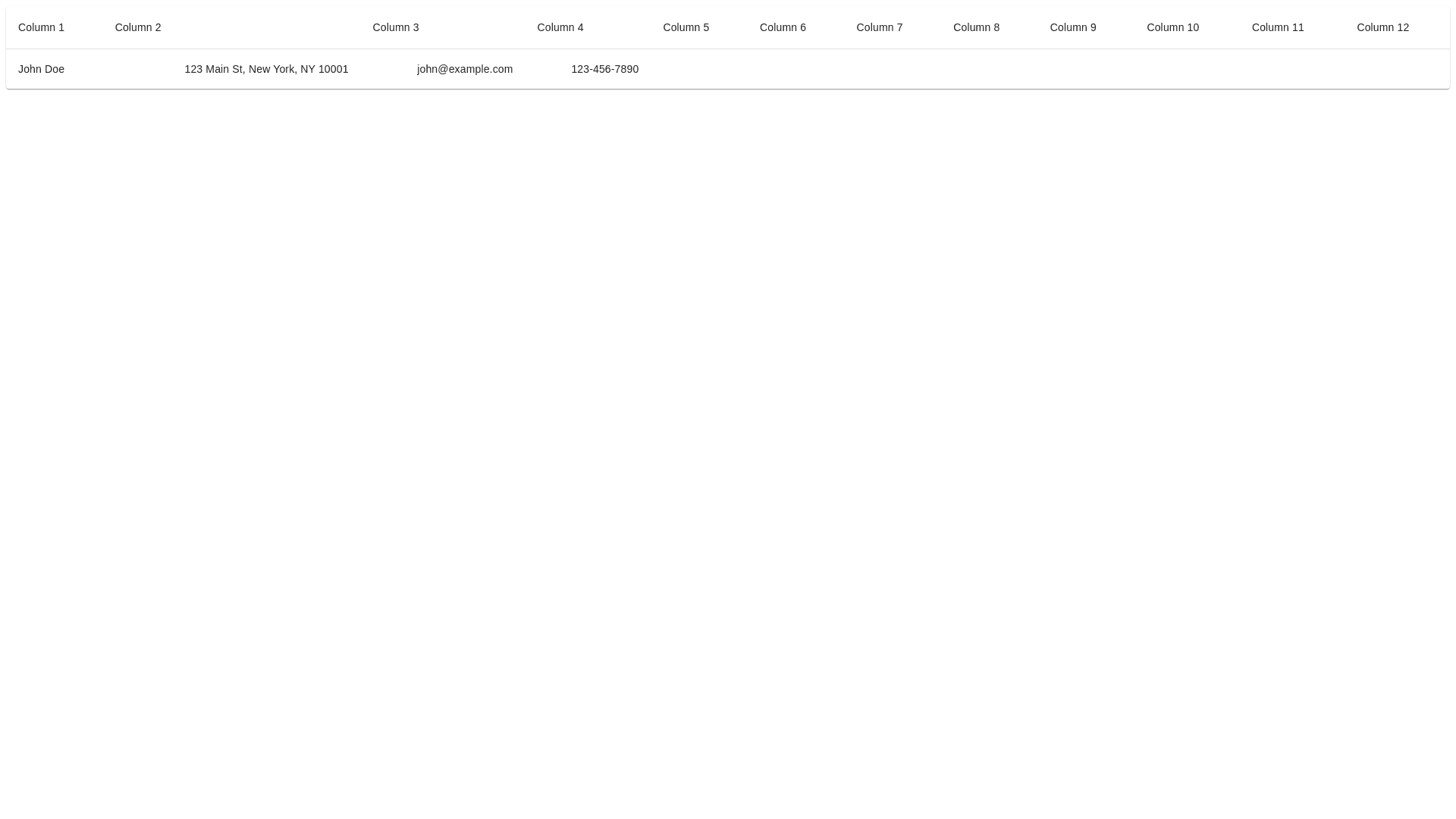 Component Preview