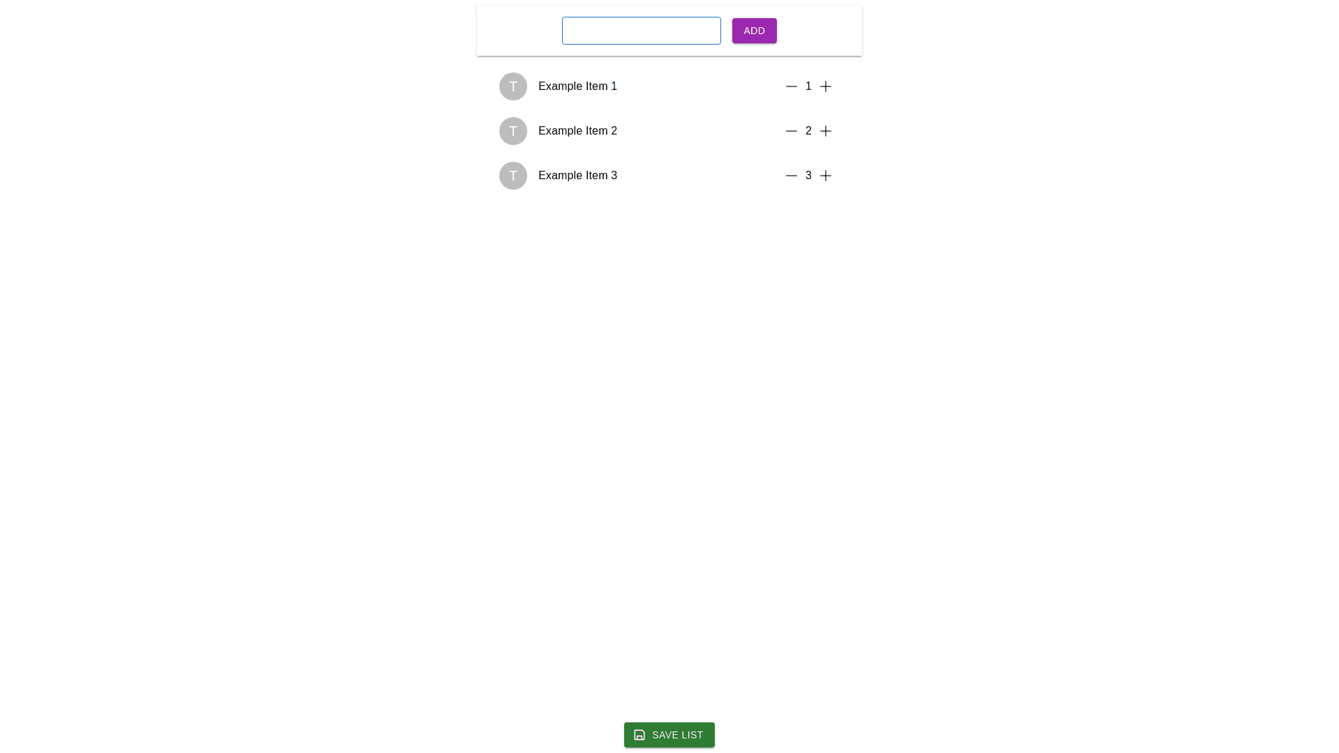 Component Preview