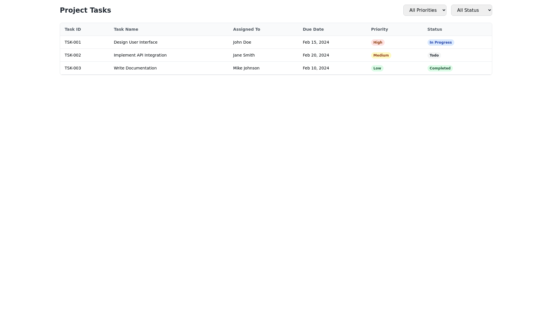 Component Preview