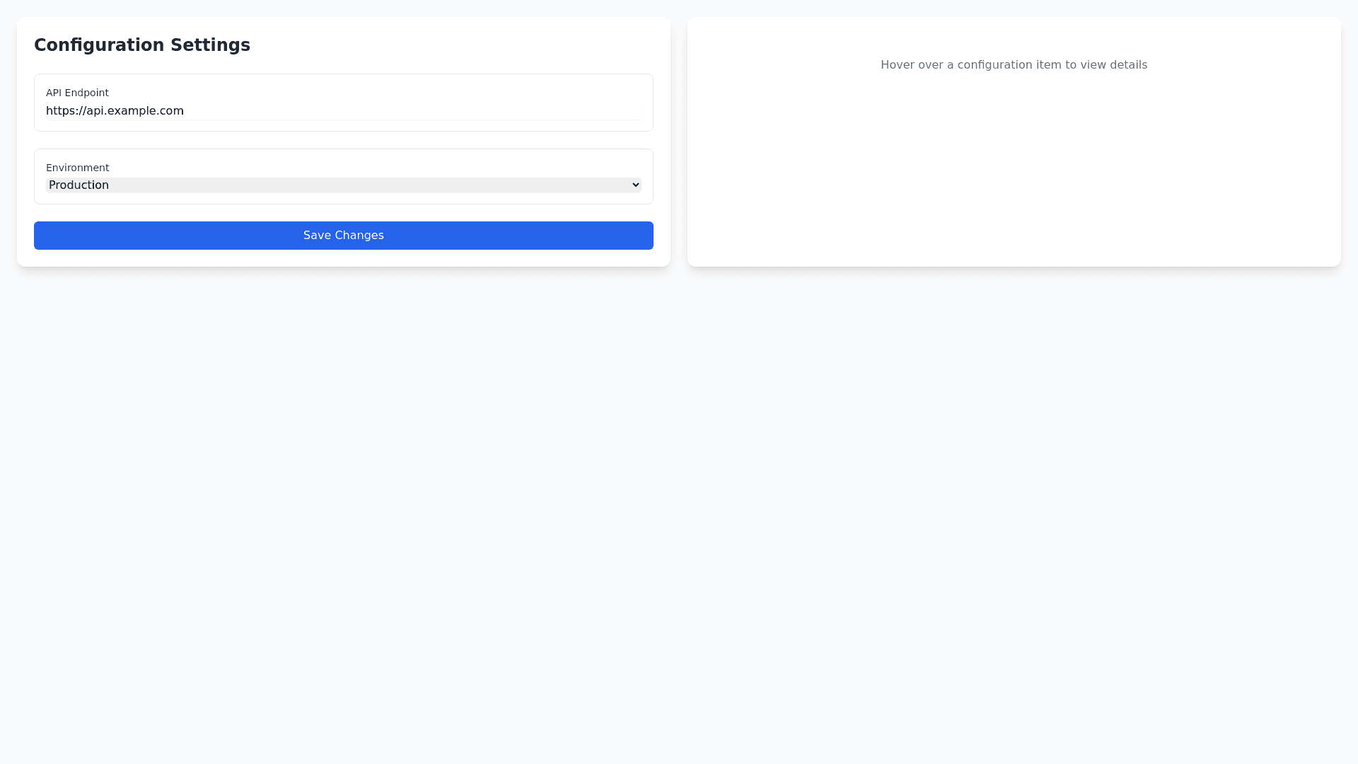 Component Preview