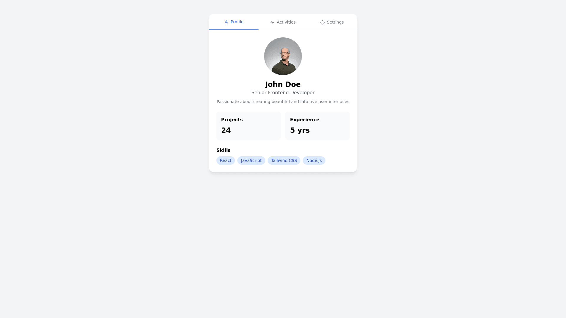 Component Preview