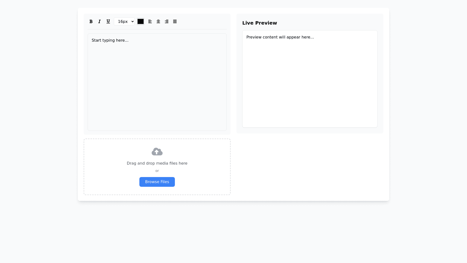 Component Preview