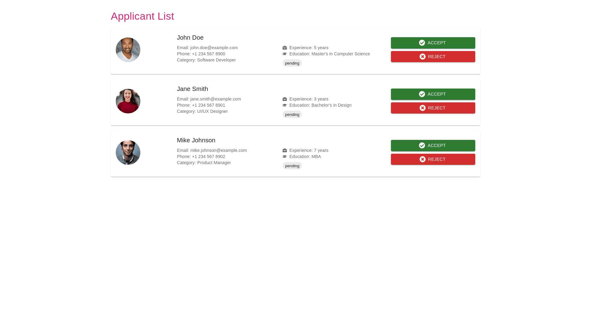 Component Preview