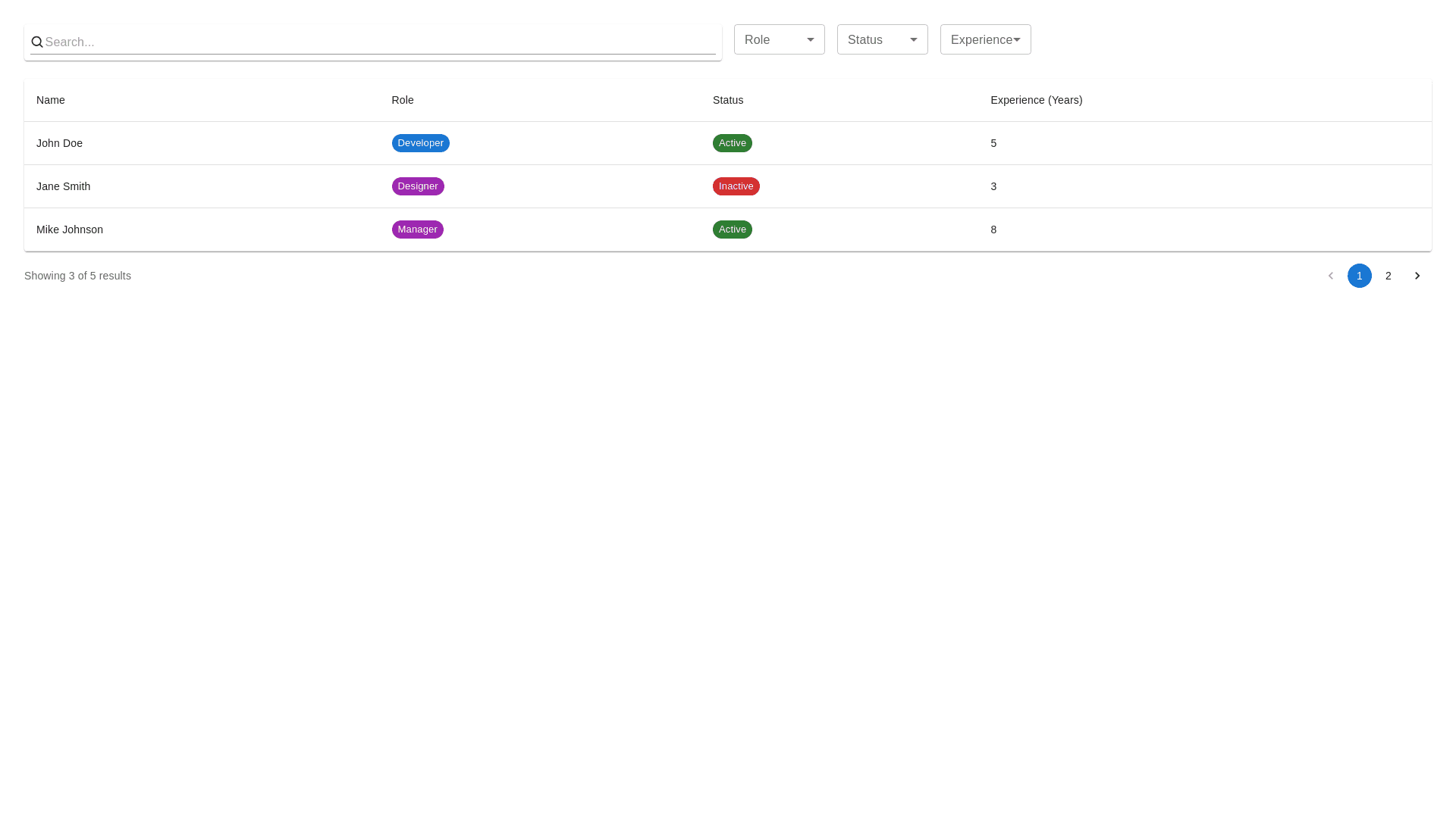 Component Preview