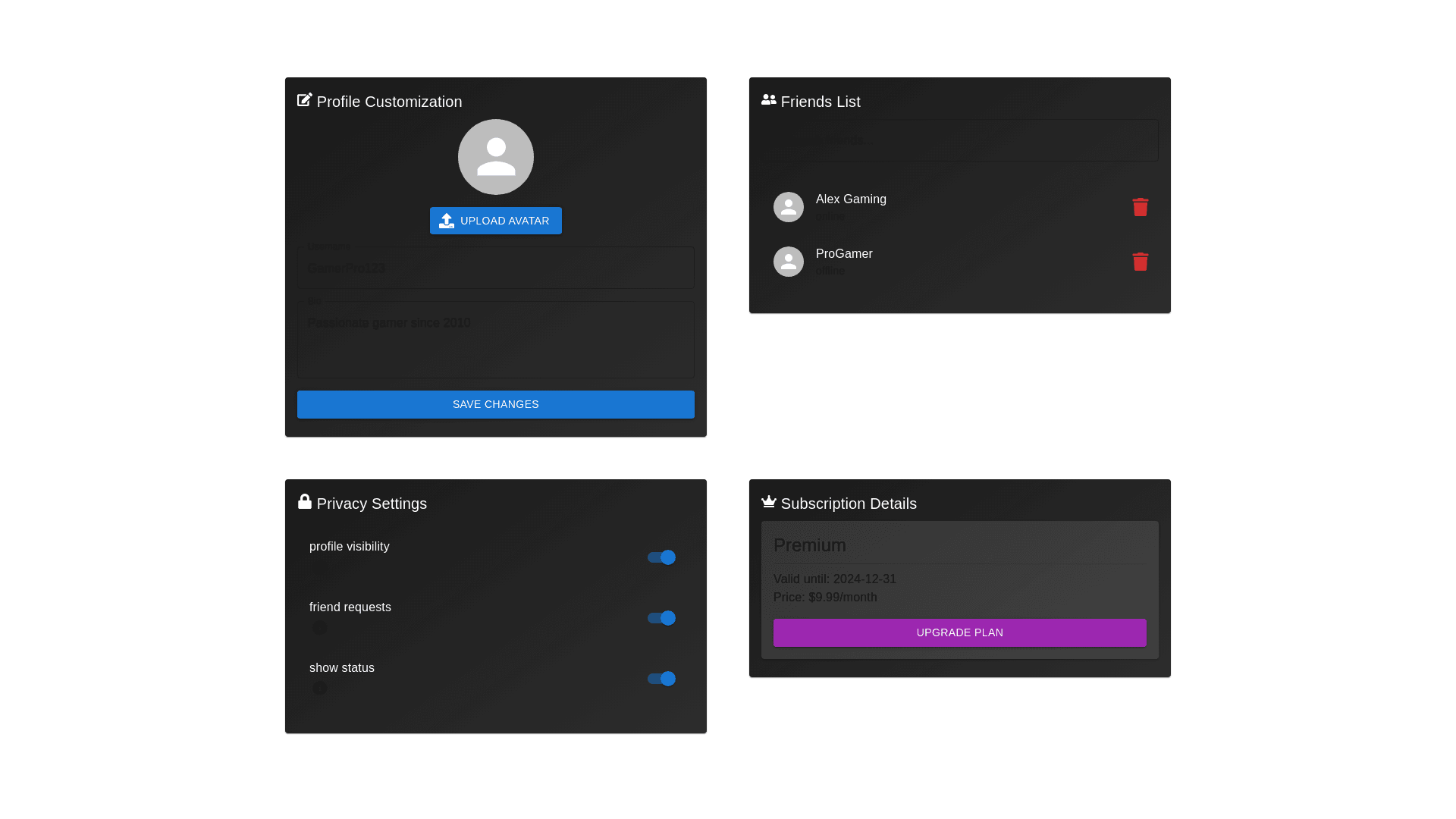 Component Preview