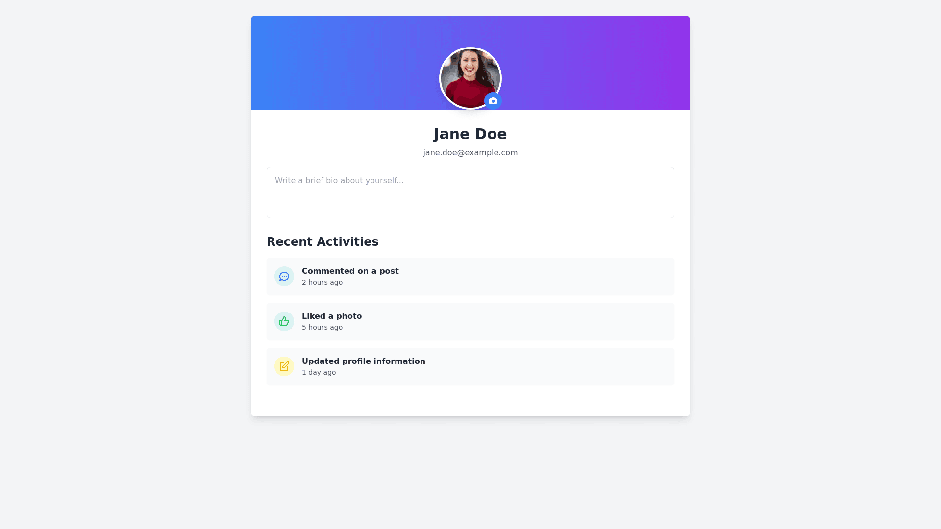 Component Preview