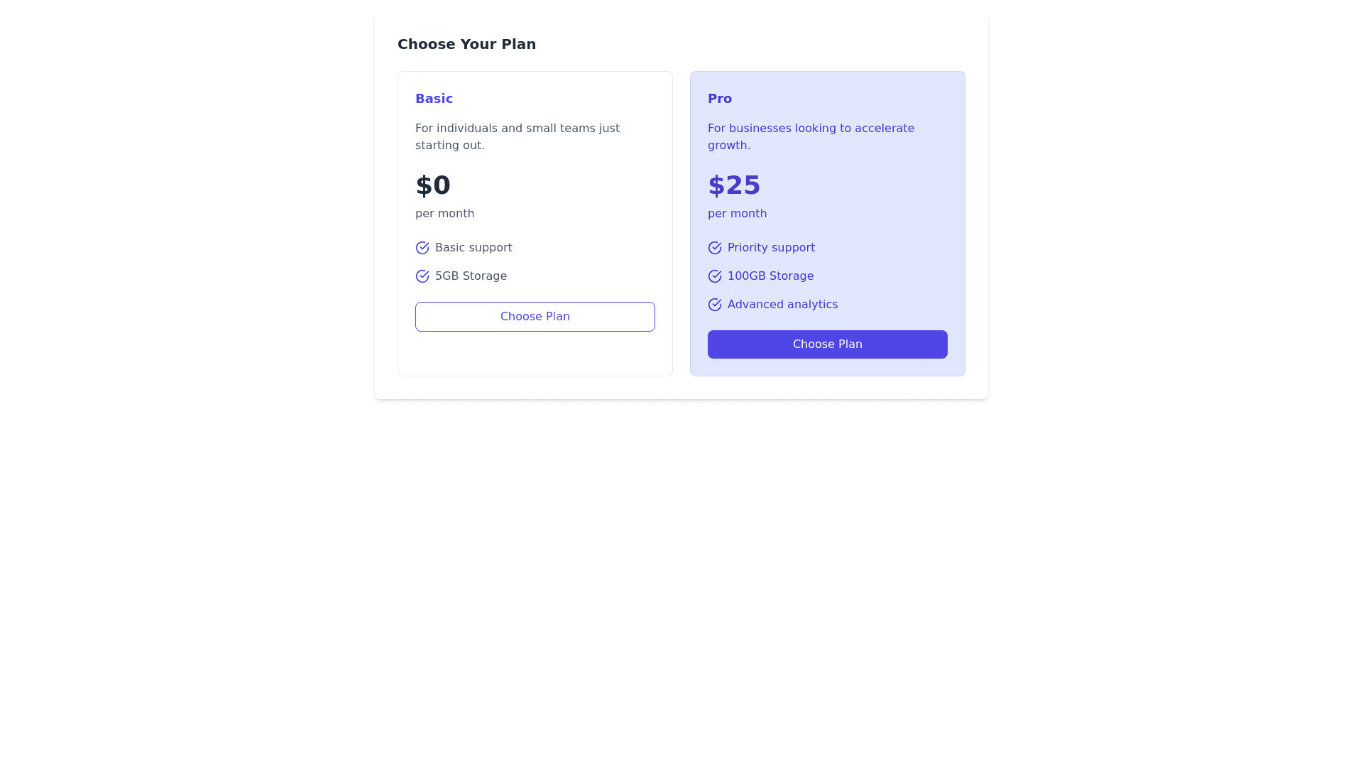 Component Preview