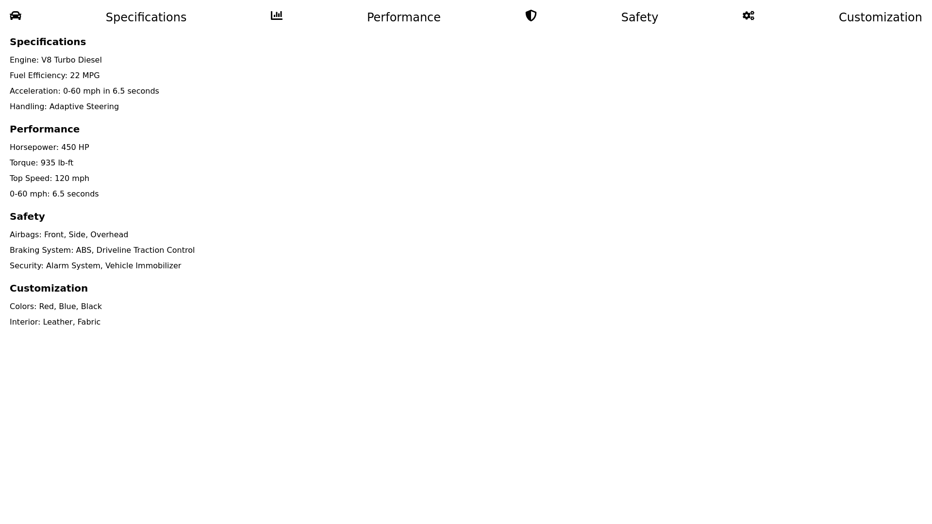 Component Preview