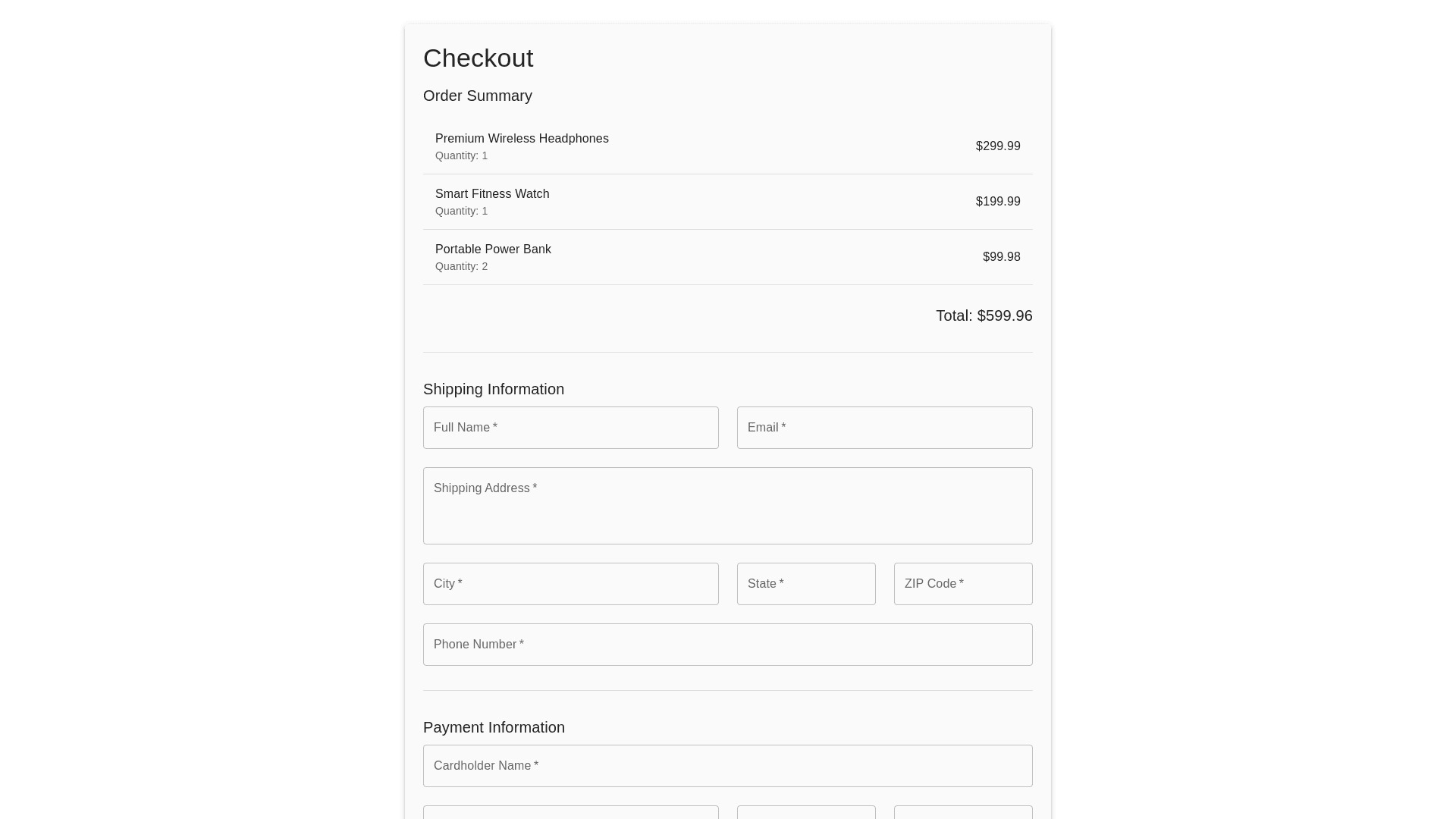 Component Preview