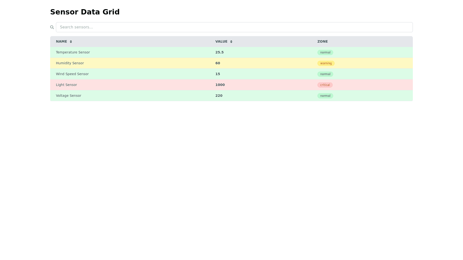 Component Preview
