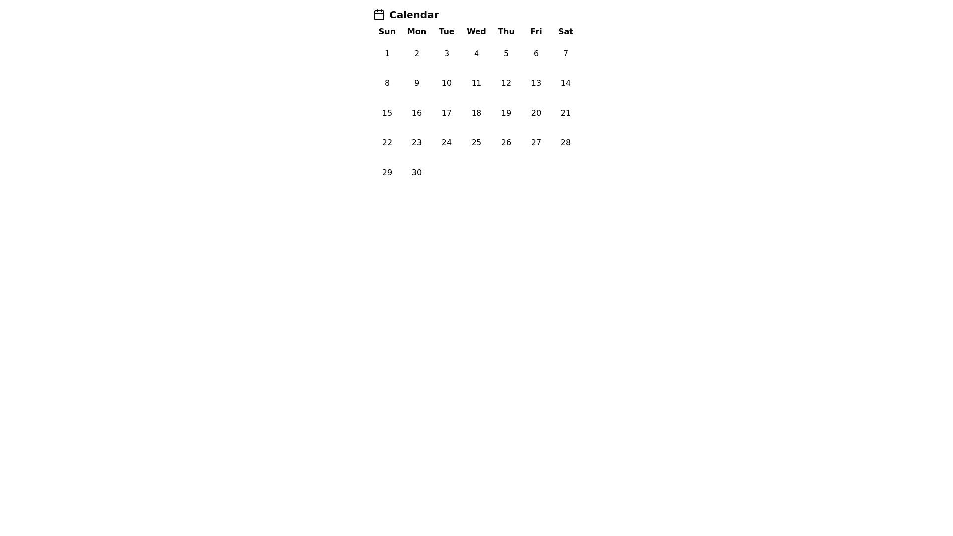 Component Preview