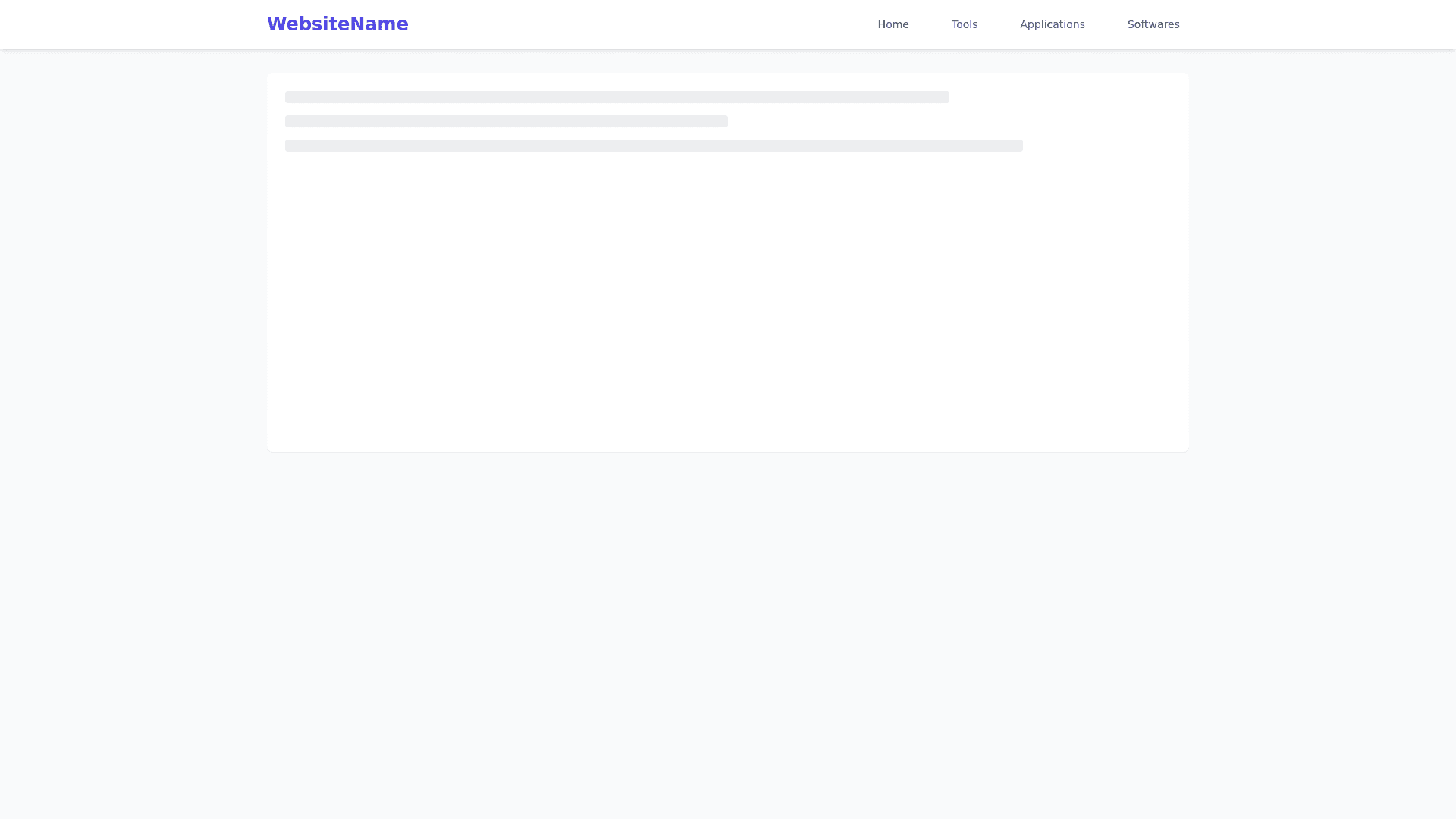 Component Preview