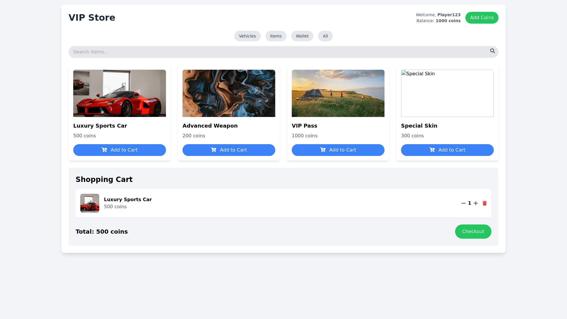 Component Preview