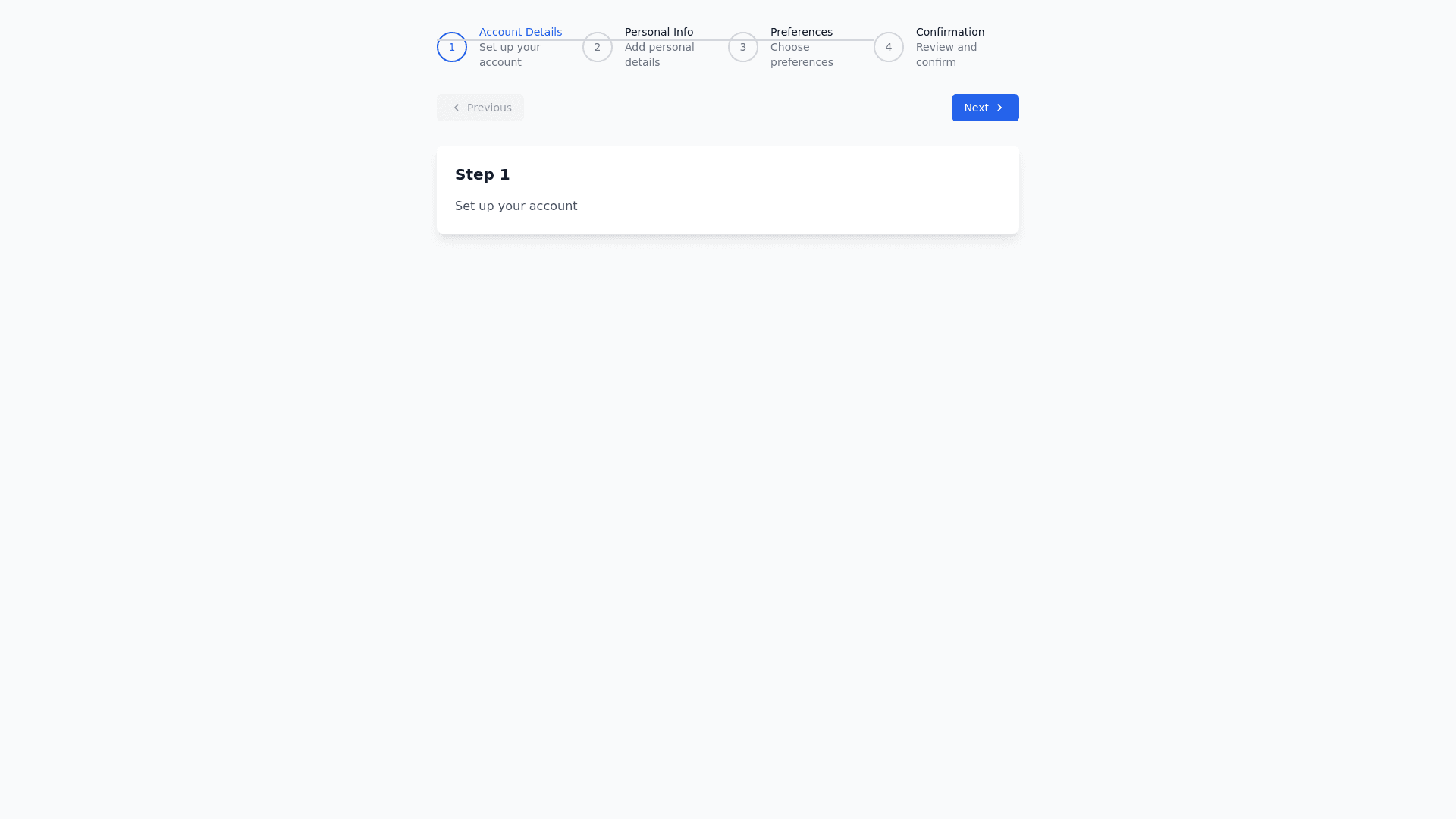 Component Preview