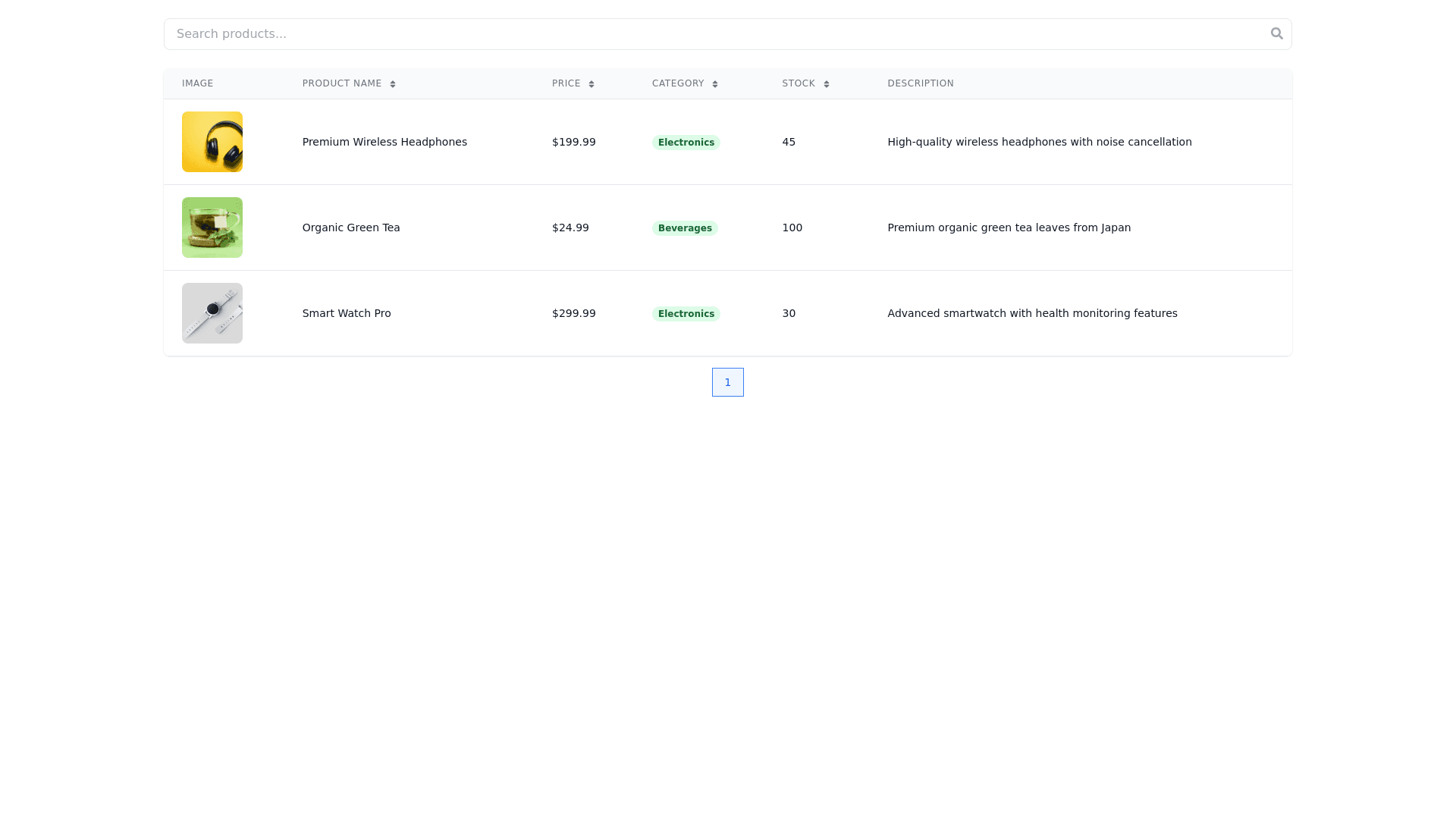 Component Preview