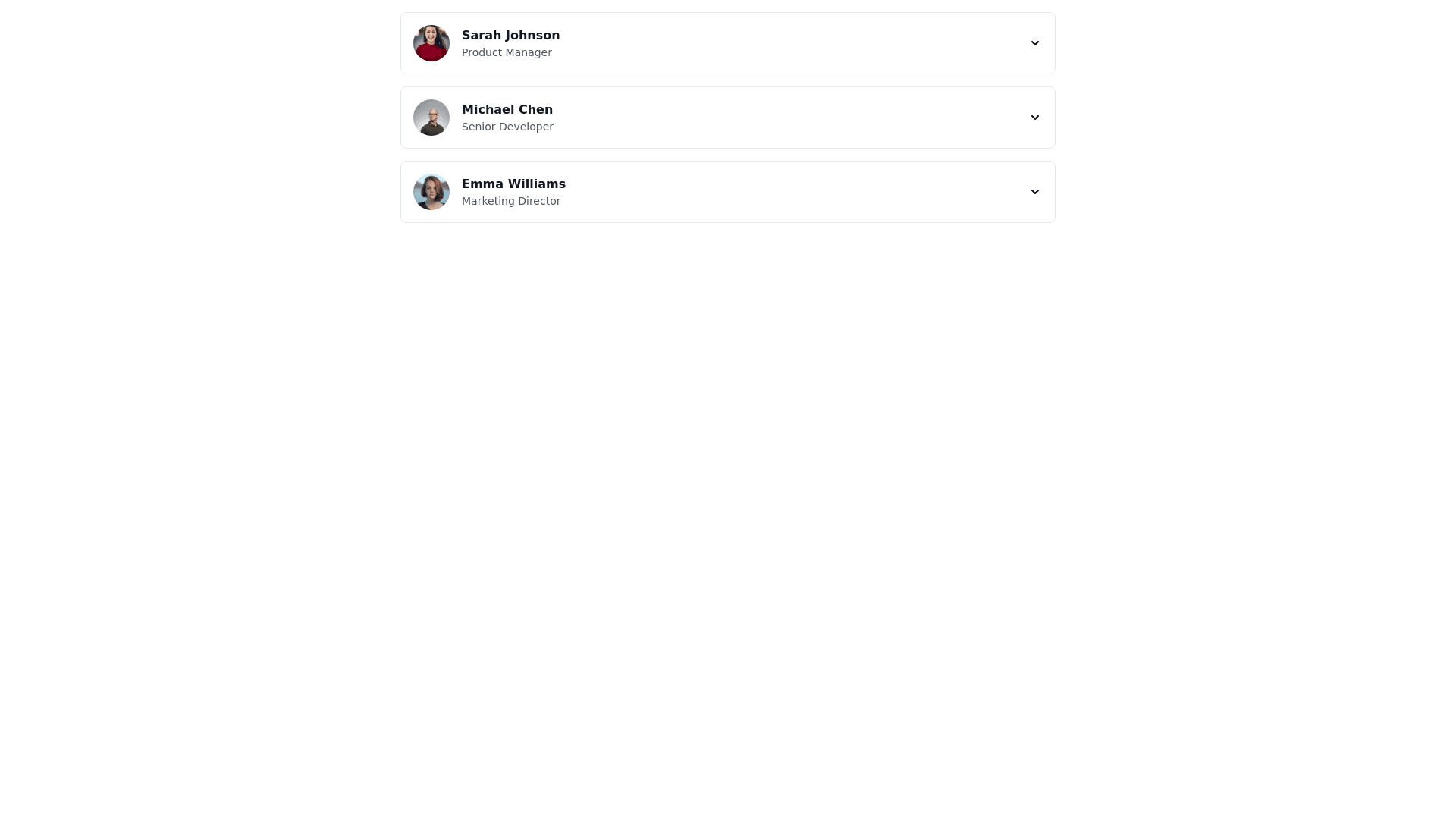Component Preview