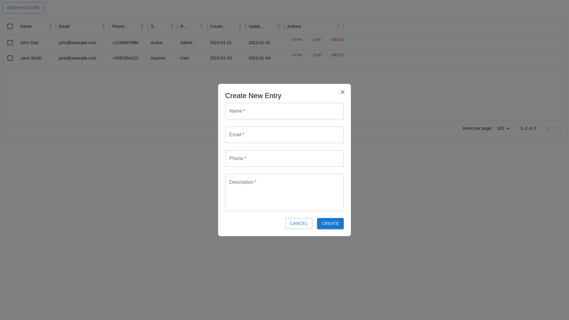 Component Preview