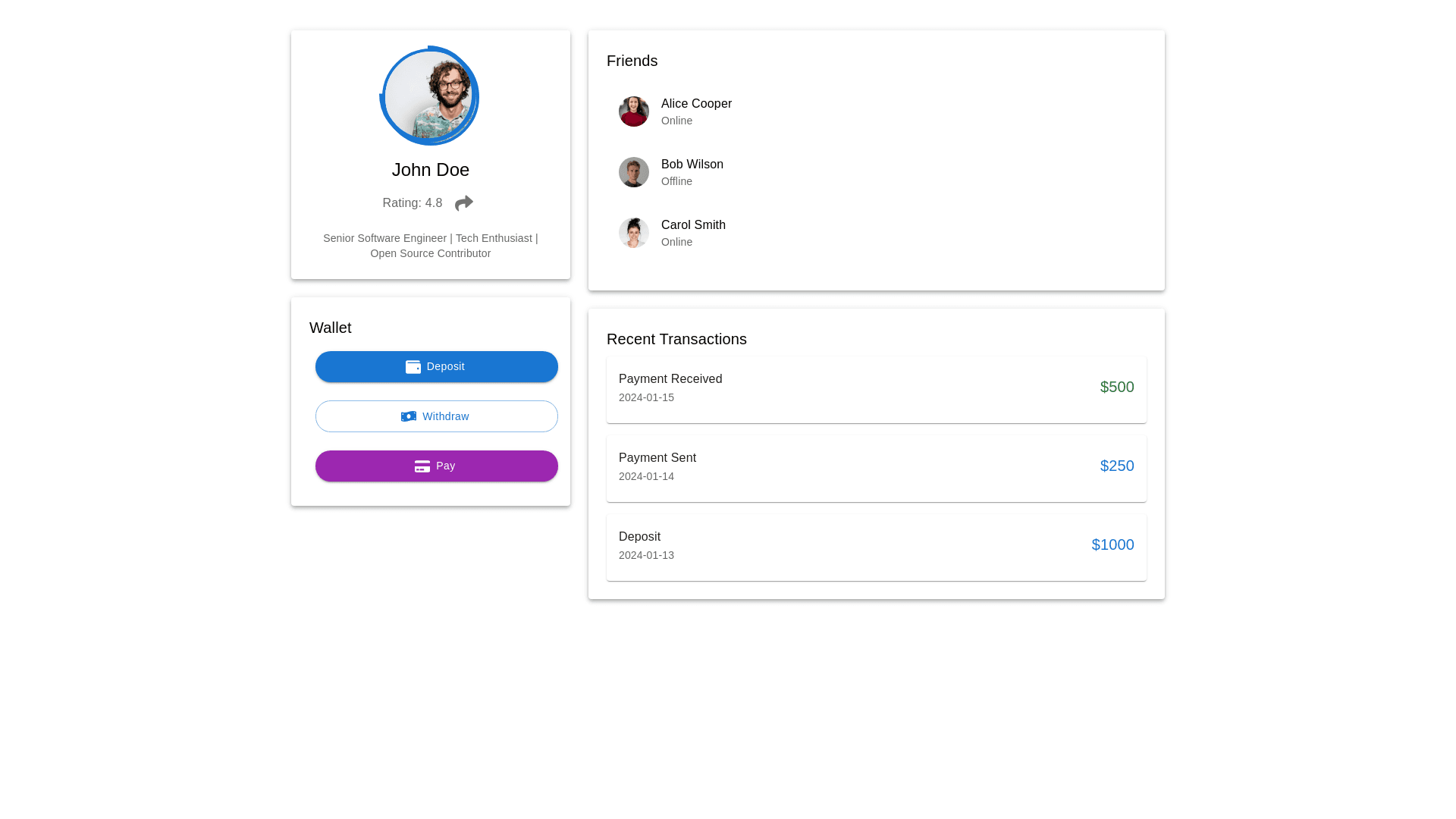 Component Preview