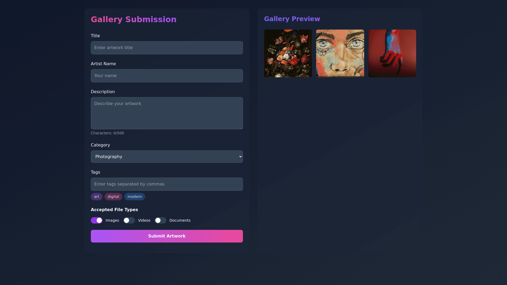 Component Preview